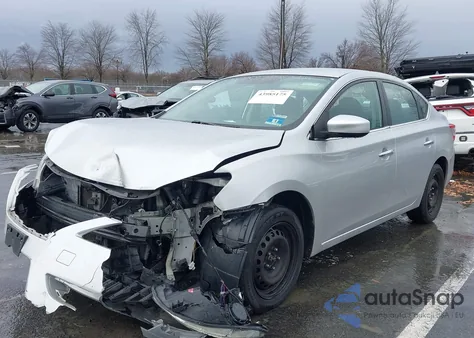 2015 Nissan Sentra S from USA, damaged, VIN 3N1AB7AP3FY253379